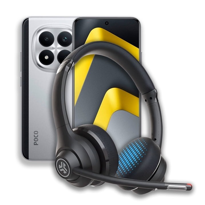 Smartphone Xiaomi Poco M8 Pro 5G 8+256 GB Plata+Audifonos Desbloqueado