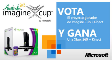 Vota y apoya al ganador nacional de Imagine Cup y te regalamos una Xbox 360 + Kinect