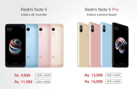Redmi 5 Proの価格