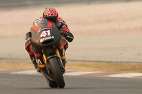 Aleix Espargaró asusta en el simulacro de carrera