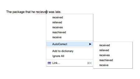 Novedades en Google Docs: fórmulas con LaTeX y autocorrección