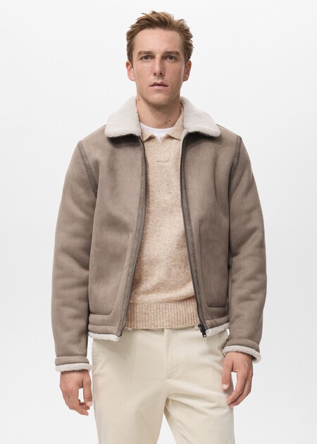 Conquisto La Moda De Los Setenta Y Viene Por Tu Armario La Cazadora Con Cuello De Borreguillo Es La Prenda Comoda Y Abrigadora De La Temporada