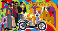 Aprilia Scarabeo y los 40 años del Sgt. Peppers de los Beatles