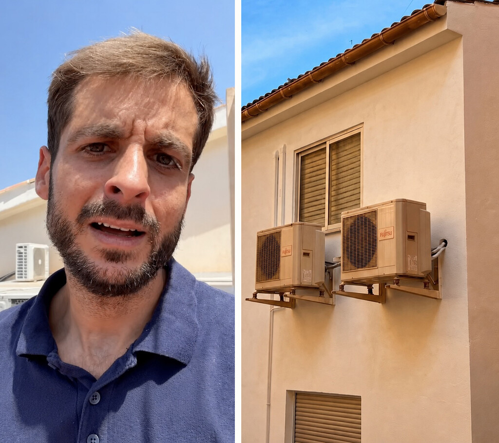 “Dejar el aire acondicionado durante ocho horas por la noche puede costarte casi un euro en electricidad”, según Carlos Llull, técnico de climatización
