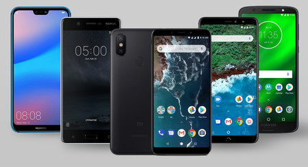 Xiaomi Mi A2, comparativa: así queda frente a Nokia 6.1, BQ Aquaris X2, Moto G6 y resto de gama media