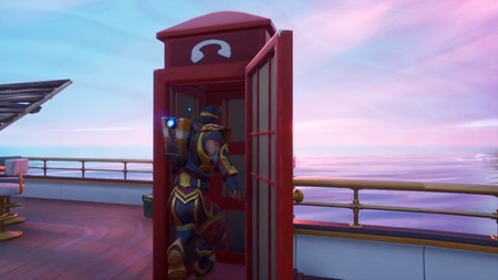 Desafío Fortnite: disfrázate dentro de una cabina telefónica en partidas distintas