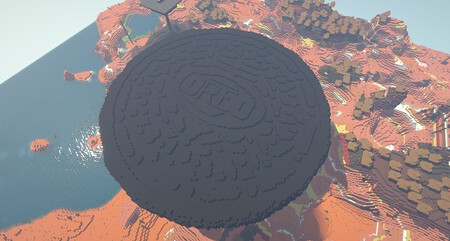 Si te gustan las galletas Oreo te vas a atiborrar con la que han tardado 13 días en construir en Minecraft
