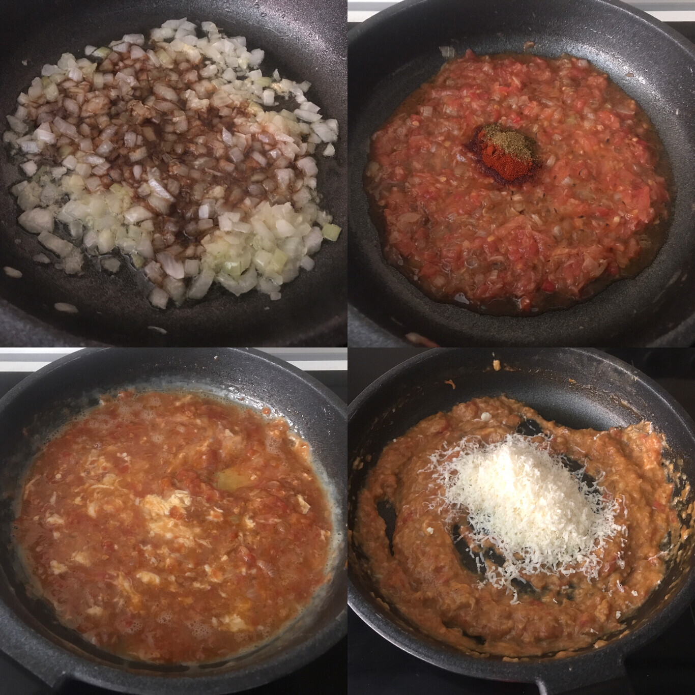 Greek recipe for omelet, tomato and feta cheese to travel to Mykonos