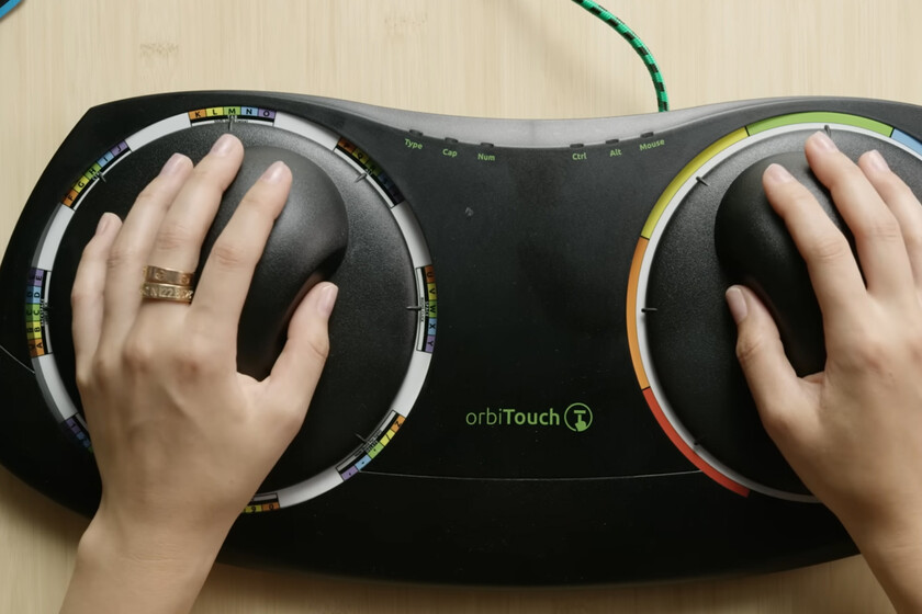 Orbitouch Keyless Keyboard