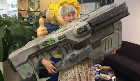Bethesda recrea la BFG de DOOM. Y es enorme