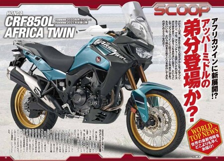 Honda Africa Twin Crf 850 L 2021