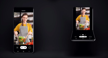 Samsung muestra un nuevo concepto de móvil plegable compacto