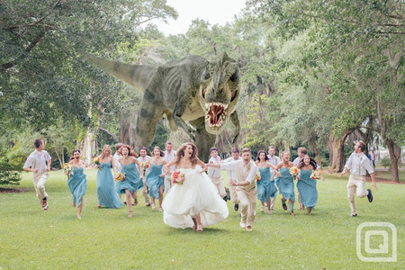 Ciencia ficción en la fotografía de bodas, ¿última tendencia o una horterada descomunal?