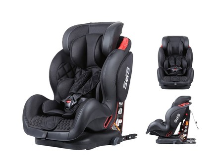 La silla de coche Star Ibaby BQ-06, apta para grupos 1/2/3, está rebajada en Amazon a 126,99 euros con envío gratis
