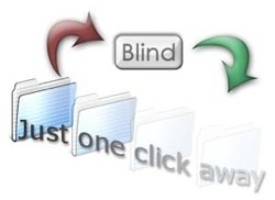 Blind: Para ver los archivos ocultos, con un solo click