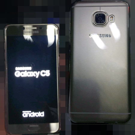 Las primeras fotos del Samsung Galaxy C5 nos dejan ver una estética que nos suena de algo