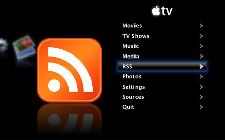 Lector RSS para el Apple TV