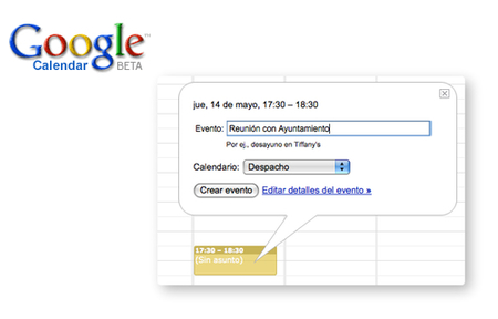 Google Calendar, compartiendo calendarios