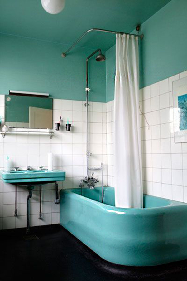 17 ideas para decorar el baño con color turquesa