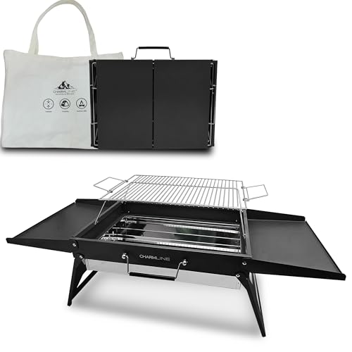 Charmline 47 * 34 cm Barbacoa de Carbón para Camping