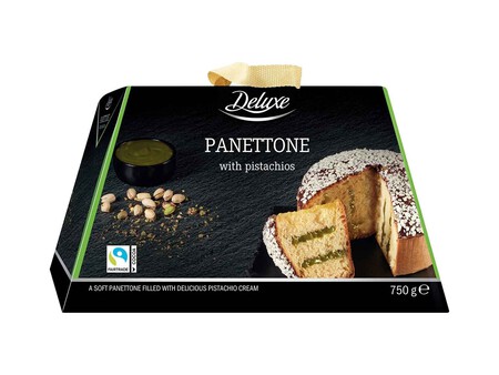 Panettone Con Relleno De Pistach