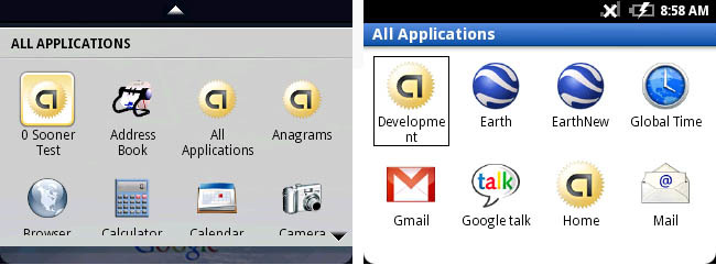 Así era el embrión de Android en 2007, un repaso en capturas