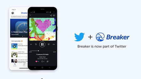 Twitter compra (y cierra) la app de podcasting Breaker: sus desarrolladores trabajarán en nuevos proyectos dentro de la red social