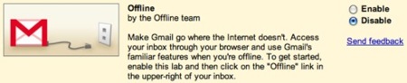 Gmail permite adjuntar archivos mientras estamos desconectados