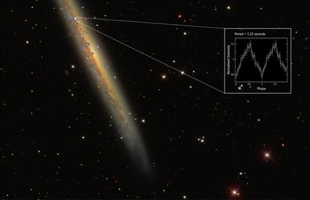 Se detecta pulsar mil veces más brillante de lo que se creía posible