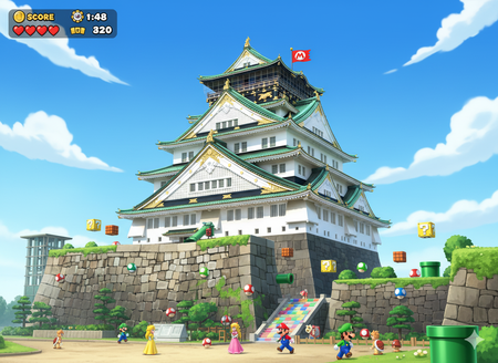 Castillo De Osaka Mario