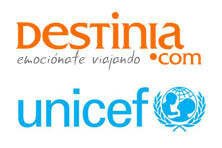 Destinia dona un porcentaje de sus ventas a Unicef