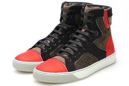 Lo nuevo de Lanvin para esta temporada: High Trainer sneaker