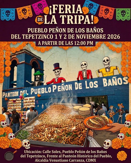 Ni suadero ni pastor: llega la Feria de la Tripa al norte de CDMX con tacos doraditos y mucha salsa el 1 y 2 de noviembre