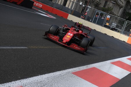 Sainz Azerbaiyan F1 2021