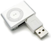 Minidock USB de iUSB para el Shuffle 2G, más pequeño imposible