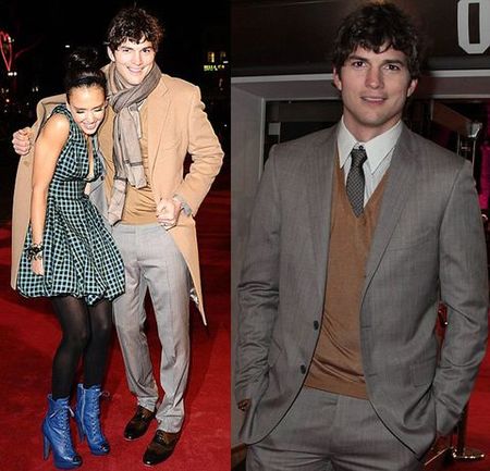 Ashton Kutcher en la premiere de Valentines Day
