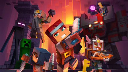 Minecraft Dungeons empezó a concebirse como un juego para 3DS antes de evolucionar en lo que es ahora