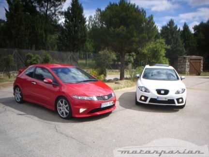 Honda Civic Type-R contra SEAT León FR