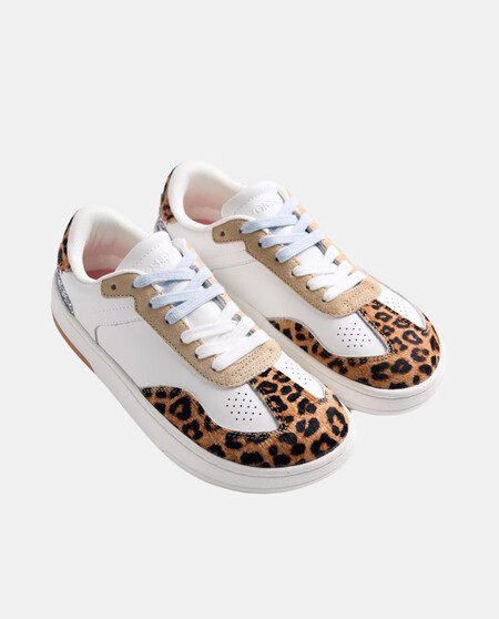 Deportivas Piel Clon Samba Corte Ingles Leopardo Gioseppo Horma Ancha Zapatillas