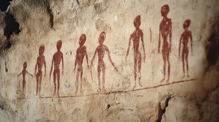 Archaeological Cave Paintings