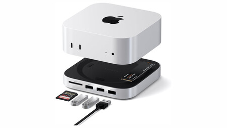 Soporte y Hub USB-C Satechi