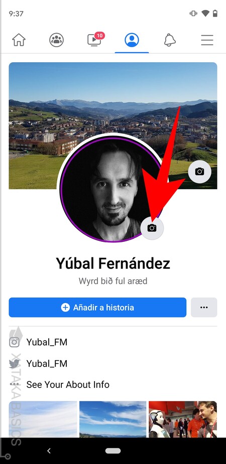 Cambiar Imagen Perfil