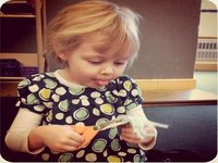 El uso de las tijeras en los niños