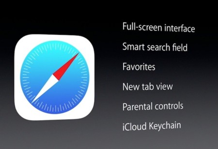 El nuevo Safari en iOS 7