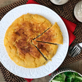 Esta es la mezcla mágica perfecta para lograr la mejor tortilla sin huevo 