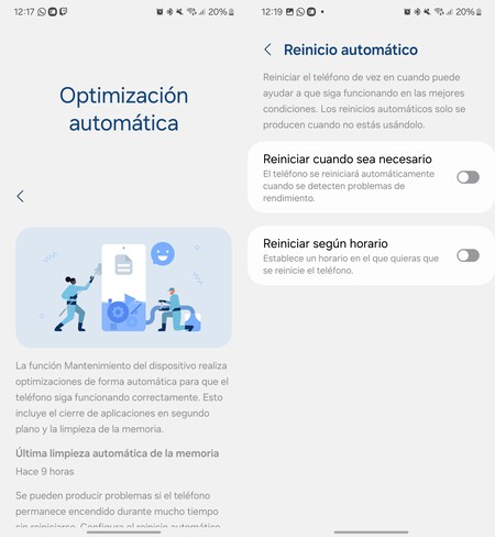 Samsung Mantenimiento