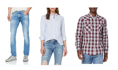 Chollos en tallas sueltas de pantalones, camisas y chaquetas de marcas como Quiksilver, Superdry, Lee o Levi's en Amazon por menos de 30 euros
