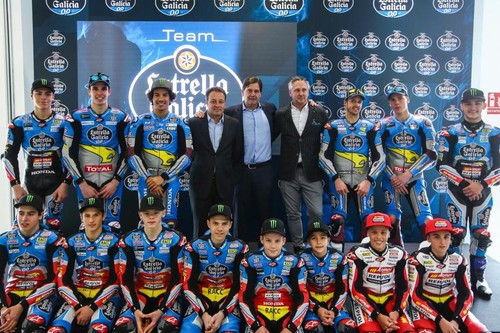 El Team Estrella Galicia 0,0 se presenta en el Jarama con los títulos de Moto2 y Moto3 en el punto de mira