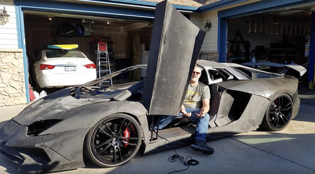 De Forza a la vida real, un científico le fabrica a su hijo un Lamborghini Aventador con piezas impresas en 3D