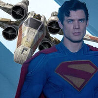 Tan solo es cuestión de tiempo que Superman acabe pilotando un X-Wing de Star Wars